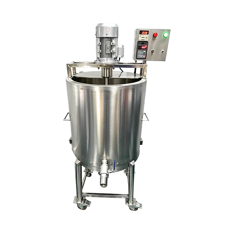 Cuve de fusion de cire cosmétique de 50 kg avec agitateur à vitesse variable