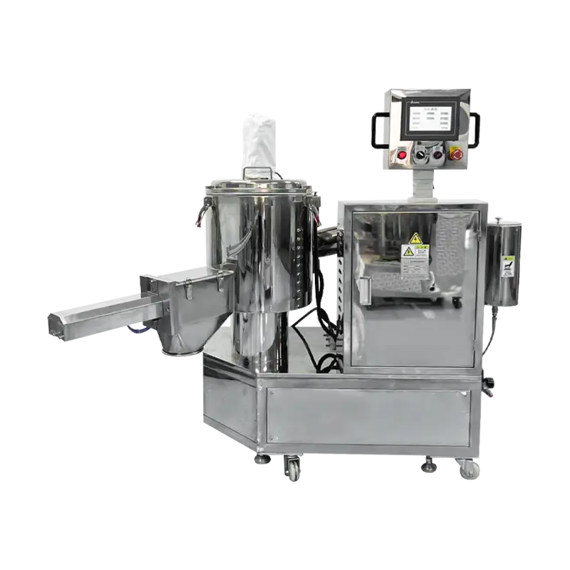 Machine élevée de mélangeur de poudre du cisaillement 50L avec le système de pulvérisation d'huile pour le cosmétique