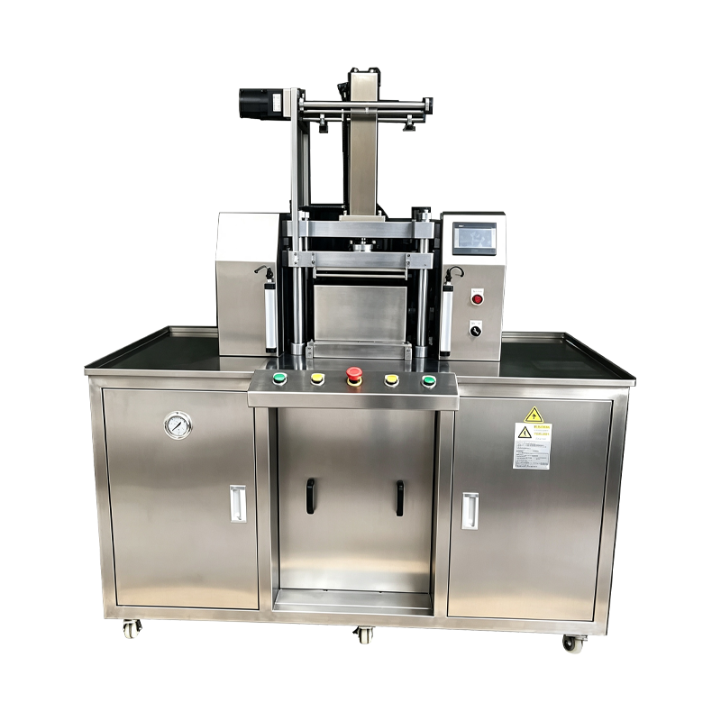 Machine compacte automatique de poudre cosmétique à pression vers le bas avec alimentation automatique